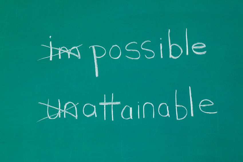 change the impossible to possible